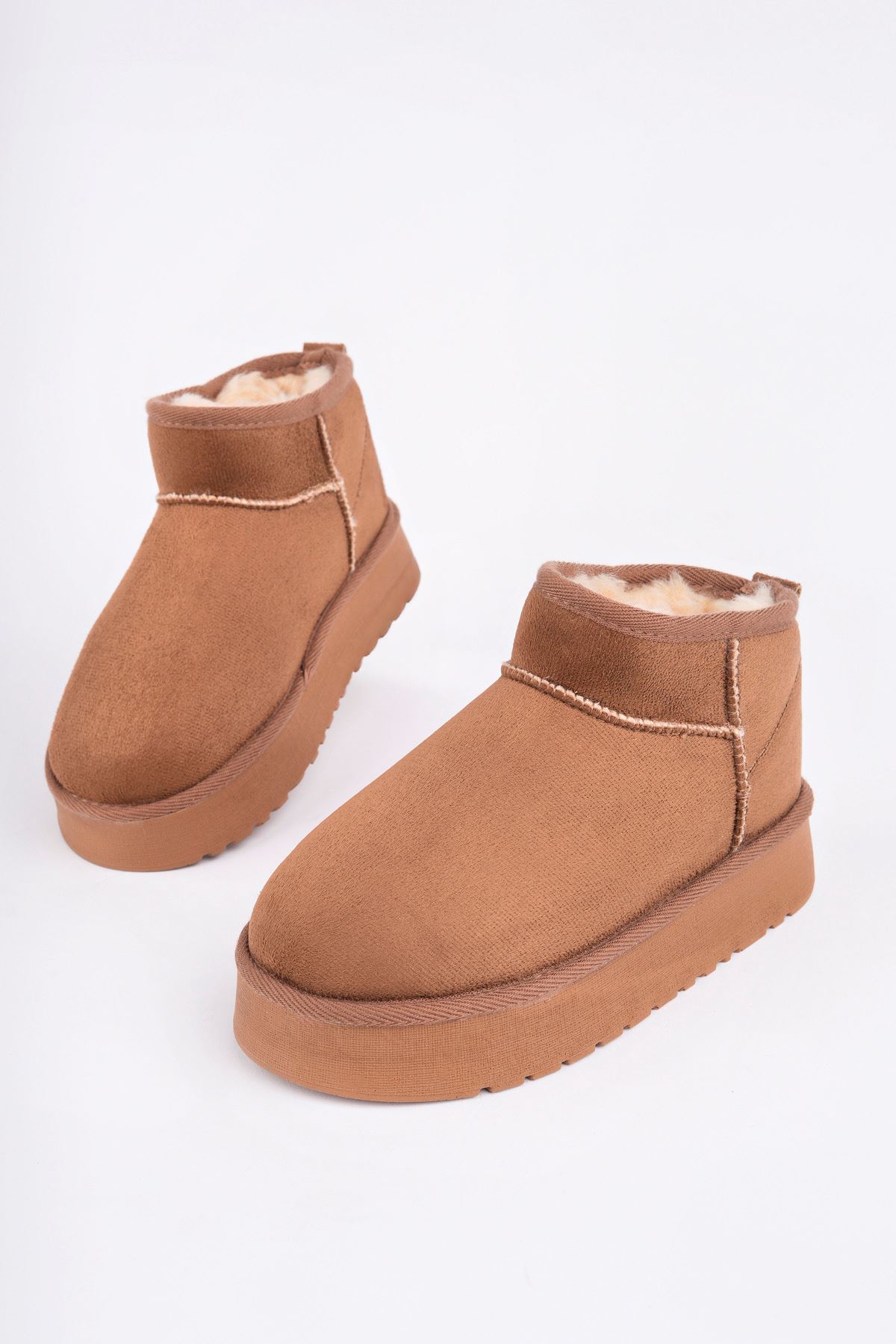 Freemax Çocuk Termal Yünlü Ev Bot Uggm.304 TABA