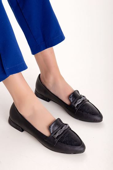 Freemax Kadın Yazlık Rahat Hafif Babet Ayakkabı B04 Siyah