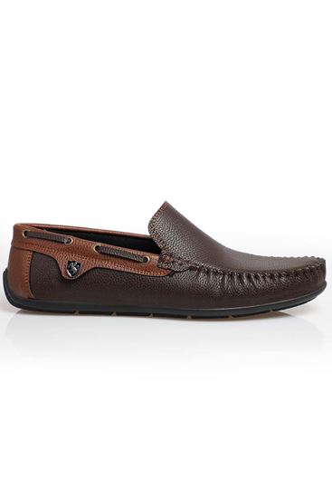 Freemax Erkek Rog Loafer Ayakkabı Rog.227 KAHVE TABA