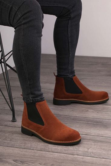 Freemax Unisex Ortopedik iç Tabanlık Suya Dayanıklı Chelsea Bot Garantili ÜrünFreemax.30141 SÜET TABA