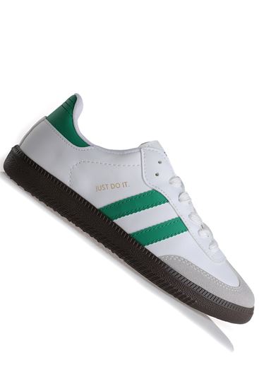 Freemax Uniseks Sneaker Esnek Yumuşak Spor Ayakkabı Samba.530 Beyaz Yeşil