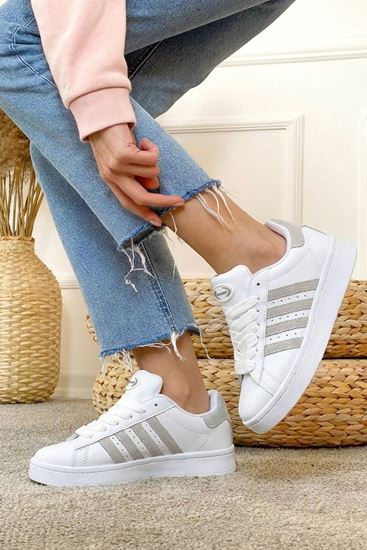 Freemax Unisex Garantili Sneaker Spor Ayakkabı. Beyaz Buz