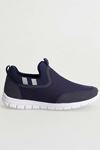 Freemax Unisex  Konforlu Yürüyüş Spor Sneaker Ayakkabı LACİVERT BEYAZ