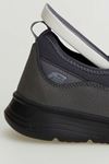 Freemax Unisex  Hafif Esnek Rahat Spor Sneaker Ayakkabı 1612 Füme Siyah