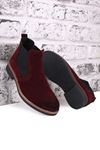 Freemax Unisex Ortopedik iç Tabanlık Suya Dayanıklı Chelsea Bot Garantili ÜrünFreemax.30141 Süet Bordo