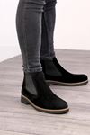 Freemax Unisex Ortopedik iç Tabanlık Suya Dayanıklı Chelsea Bot Garantili ÜrünFreemax.30141 SÜET SİYAH