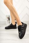 Freemax Unisex Garantili  Hafif Esnek Sağlam Sneaker Spor Ayakkabı Siyah Siyah
