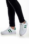 Freemax Unisex Garantili  İç Tabanlık Hafif Esnek Sağlam Sneaker Spor Ayakkabı 2023.178 Beyaz Yeşil