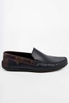 Freemax Erkek Rog Loafer Ayakkabı Rog.227 LACİVERT BORDO