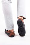 Freemax Erkek Rog Loafer Ayakkabı Rog.227 Lacivert Taba