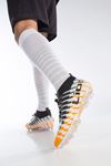 Freemax Unisex Çoraplı Krampon Futbol Ayakkabısı Hardal Siyah