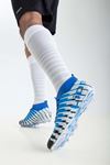 Freemax Unisex Çoraplı Krampon Futbol Ayakkabısı Siyah Sax