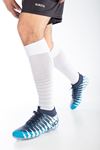 Freemax Unisex Çoraplı Krampon Futbol Ayakkabısı Turkuaz Lacivert