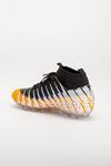 Freemax Unisex Çoraplı Krampon Futbol Ayakkabısı Hardal Siyah