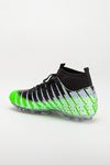 Freemax Unisex Çoraplı Krampon Futbol Ayakkabısı Yeşil Siyah