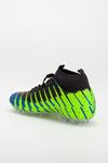 Freemax Unisex Çoraplı Krampon Futbol Ayakkabısı Mavi Sarı