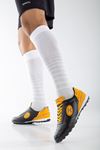 Freemax Unisex Halı Saha Futbol Ayakkabısı Dgt.2022 Hardal Siyah