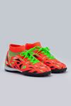 Freemax Unisex Çocuk Çoraplı Halı saha Futbol Ayakkabısı Dgn 2303 Nar Çiçeği