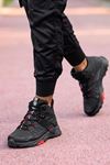 Freemax Erkek Anatomik iç Taban Outdoor Spor Sneaker Trekking Bot Freemax.2392 Siyah Kırmızı