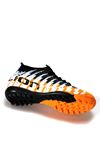 Freemax Çoraplı Çocuk Halı Saha Futbol Ayakkabısı Freemax.1453CCKHS Hardal Siyah