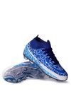 Freemax Unisex Çoraplı Krampon Futbol Ayakkabısı Freemax.1071 Beyaz Sax