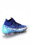Freemax Unisex Çoraplı Krampon Futbol Ayakkabısı Freemax.1071 Beyaz Sax