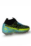 Freemax Garantili Çoraplı Çocuk Krampon Futbol Ayakkabısı Freemax.1071CCKKRMP Sarı Siyah