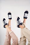 Freemax Unisex Garantili Sneaker Spor Ayakkabı. Lacivert