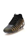 Freemax Unisex Çoraplı Krampon Futbol Ayakkabısı Haki Siyah