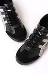 Freemax Erkek  Sneaker Spor Ayakkabı 614 Siyah Buz