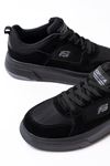 Freemax Kadın Anatomik Garantili Çok Hafif Esnek Rahat Sneaker Spor Ayakkabıı 2452 Siyah