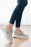Freemax Kadın Anatomik Garantili Çok Hafif Esnek Rahat Sneaker Spor Ayakkabıı 2452 Buz