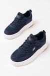 Freemax Kadın Anatomik Garantili Çok Hafif Esnek Rahat Sneaker Spor Ayakkabıı 2452 Lacivert