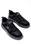 Freemax Kadın Anatomik Garantili Çok Hafif Esnek Rahat Sneaker Spor Ayakkabıı 2452 Siyah