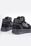 Freemax Kadın Anatomik Garantili  Hafif Esnek Rahat Sneaker Spor Ayakkabı cnp5972 Siyah Füme