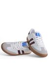 Freemax Uniseks Sneaker Esnek Yumuşak Spor Ayakkabı Samba.530 Beyaz Bordo