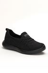 Freemax Kadın Spor Sneaker Babet Esnek, Yumuşak, Hafif, Günlük Ayakkabı Drg.223 Siyah