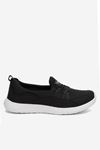 Freemax Kadın Spor Sneaker Babet Esnek, Yumuşak, Hafif, Günlük Ayakkabı Drg.223 Siyah Beyaz