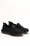 Freemax Kadın Spor Sneaker Babet Esnek, Yumuşak, Hafif, Günlük Ayakkabı Drg.223 Siyah