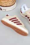 Freemax Unisex Garantili Sneaker Spor Ayakkabı. Kum Bordo