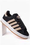 Freemax Unisex Garantili Sneaker Spor Ayakkabı. Siyah Bej